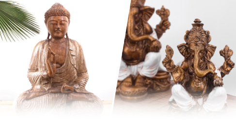 Bouddha et Divinités