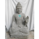 Statue Bouddha en pierre 105 cm