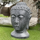 Statue Tête de Bouddha jardin