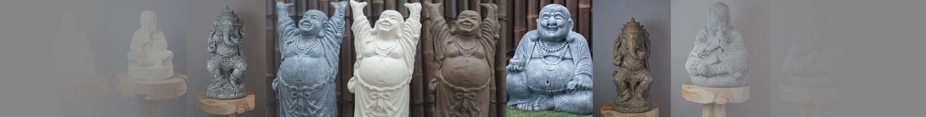 Moine, Ganesh, Happy Bouddha