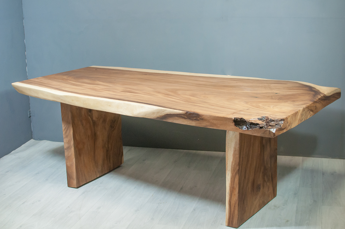 ori table repas 205 cm en bois de suar massif 1175