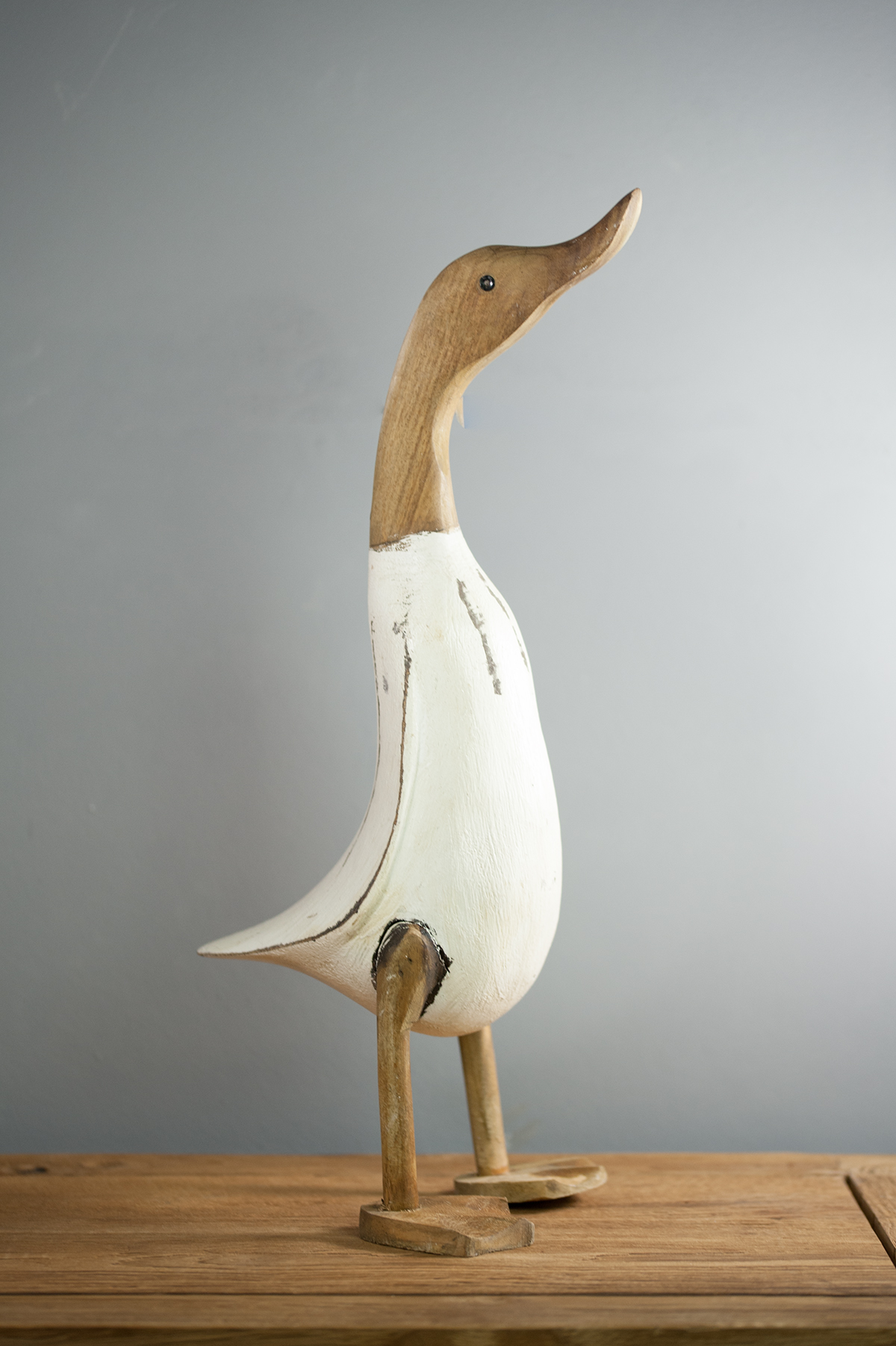 Décoration intérieure originale Canard en bois de suar 42 cm Décoration intérieure originale Canard en bois de suar 42 cm