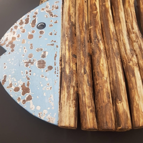 Poisson bois déco