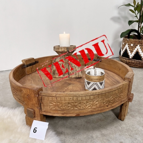 Table basse chakki exotique