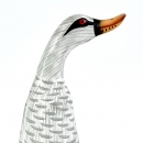 Canard de Pékin blanc et gris