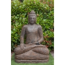 Grand Bouddha marron pour jardin