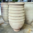 Grande jarre cercles en relief