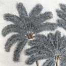 Housse de coussin motif palmier
