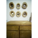 Miroir en bois