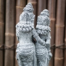 sculpture de jardin Rama et Sita