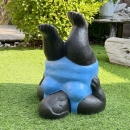Statue baigneuse contemporaine yoga