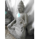 Statue Bouddha en pierre 60 cm