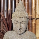 Statue Bouddha en pierre 93 cm