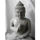 Statue vitarka mudrã en pierre 60 cm