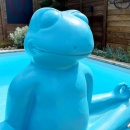 Statue Grenouille zen de jardin