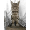 Statue Tiki polynésien en pierre 100 cm