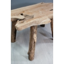 Table basse en teck naturel