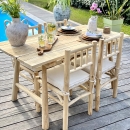 Table de jardin en teck