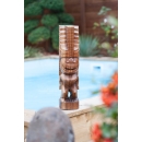 Tiki polynésien Mataiea en bois de suar 50 cm