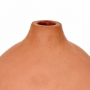 Vase en terracotta pompon en mendong