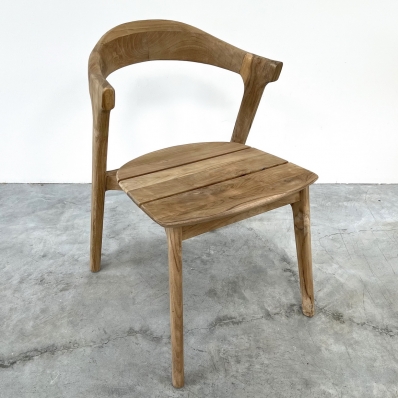 chaise d'extérieur en teck 'Estelle'