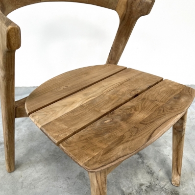 chaise d'extérieur en teck 'Estelle'
