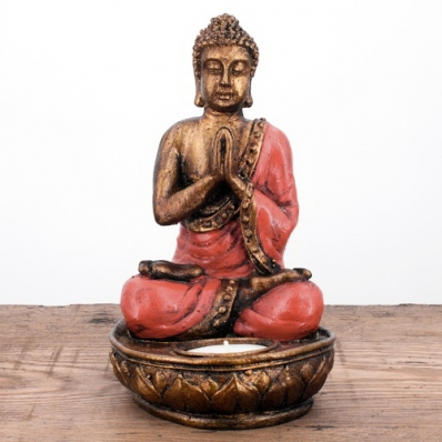 Statuette de Bouddha prenant la terre à témoin 40cm