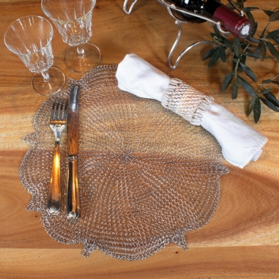 Set de table maille de fer