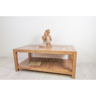 Table basse en Manguier 100 cm Komodo