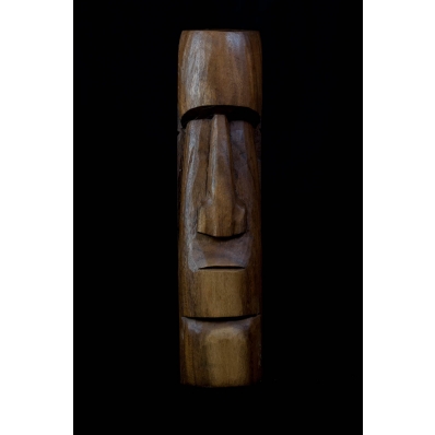 Tiki Moai Rapa Nui en bois de suar 50 cm