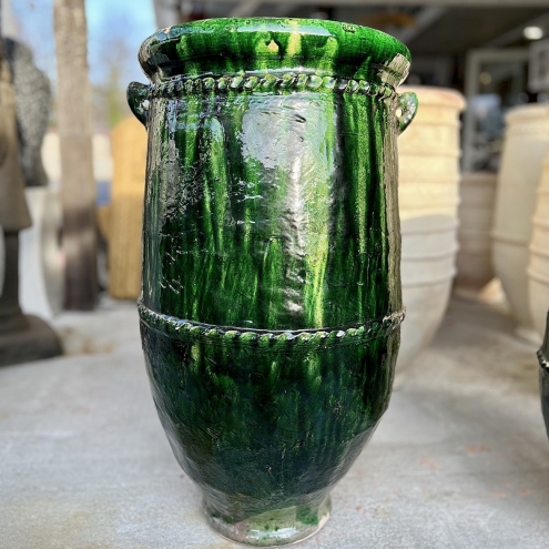 Grande jarre émaillée « ZAGORA »