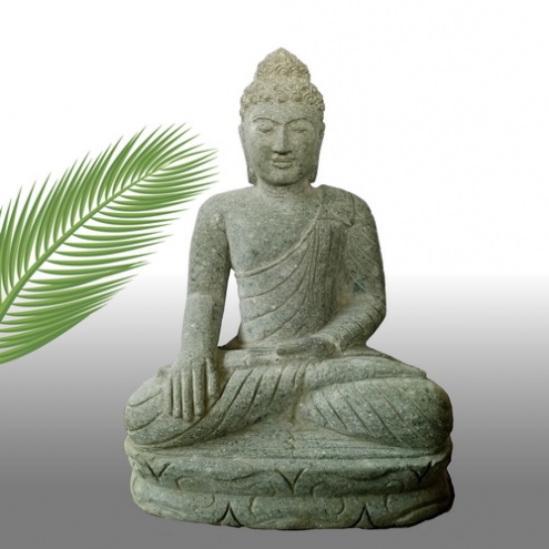 Statue Bouddha assis - Méditation pour le jardin et extérieurs