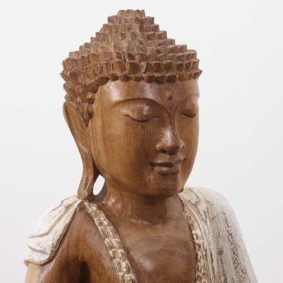 Bouddha geste appel Terre à témoin