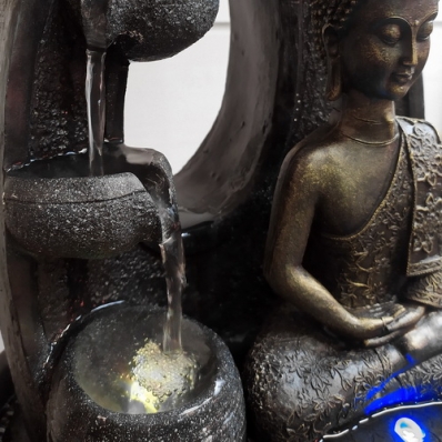 Fontaine d'intérieur Bouddha dhyana