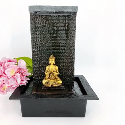 Fontaine d’intérieur Bouddha méditation