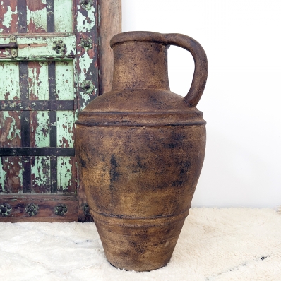 Jarre terracotta anse artisanat