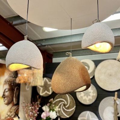 Suspension 'Dune' en résine