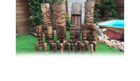 Tiki en bois