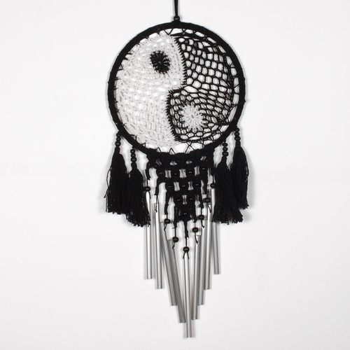 Attrape rêve macramé Ying Yang - carillon