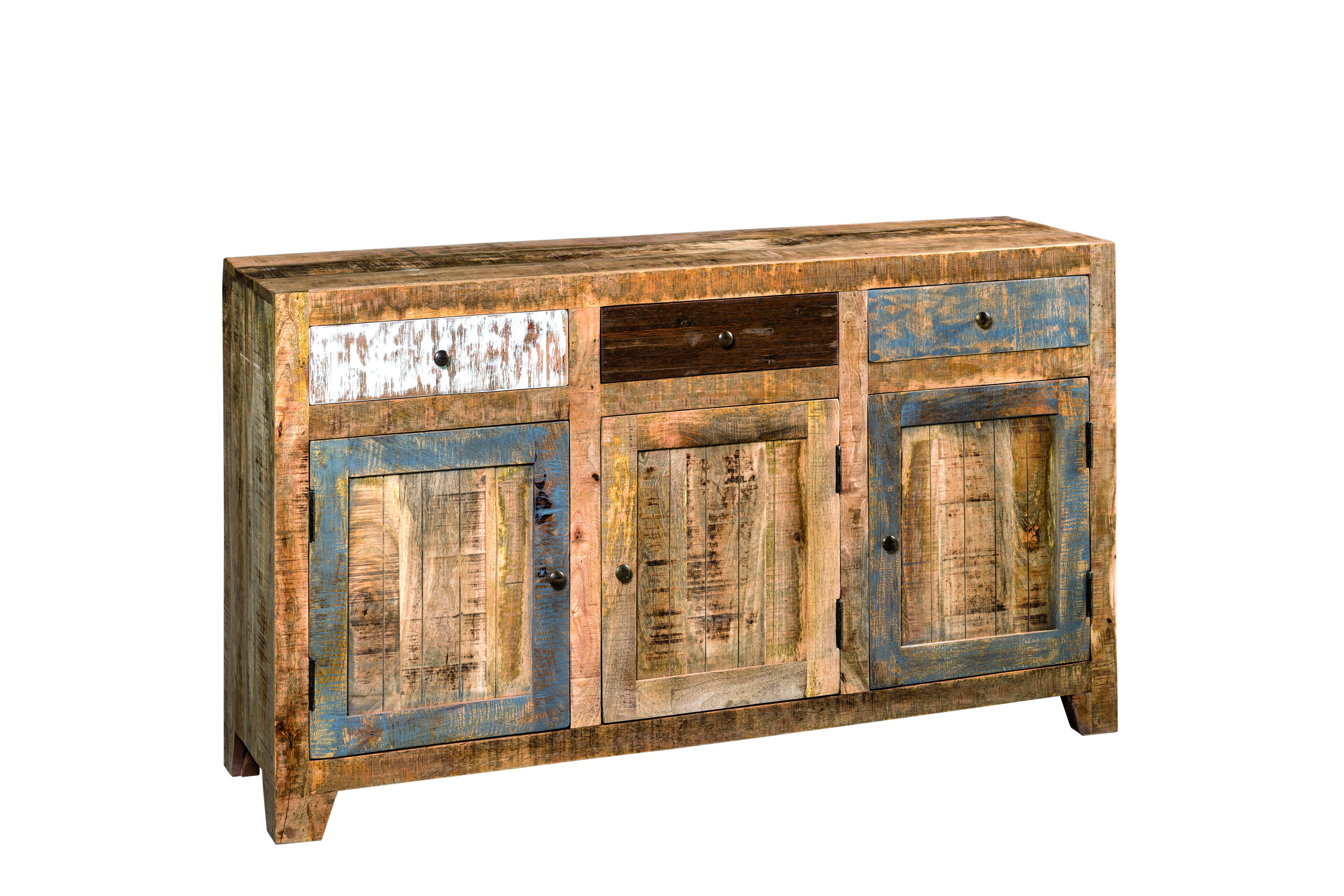 Buffet en bois de manguier en 145 cm