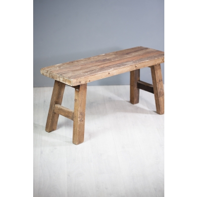 Banc en bois exotique