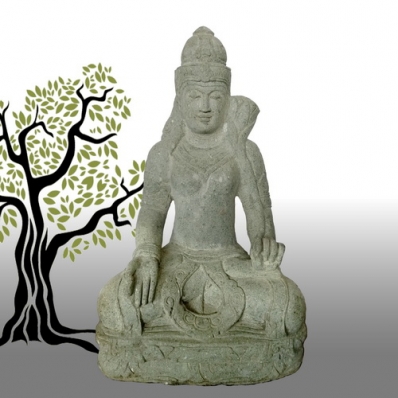 Grande Statue déesse en pierre