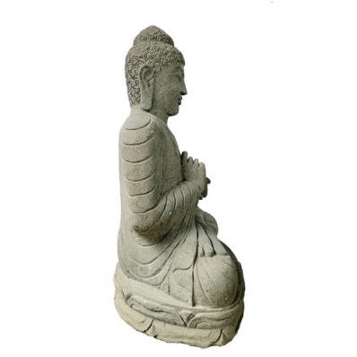 Statue d'extérieur Bouddha en pierre