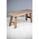 Banc en bois exotique