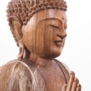 Statue Bouddha mudra Vitarka en suar