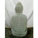 Bouddha méditation pierre taillée