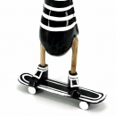 Canard skate finition noir et blanc