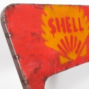 Chaise en métal recyclé Shell