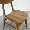 chaise 'Lola' en teck au charme rétro