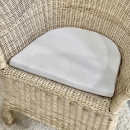 Fauteuil en rotin naturel 'Rose'